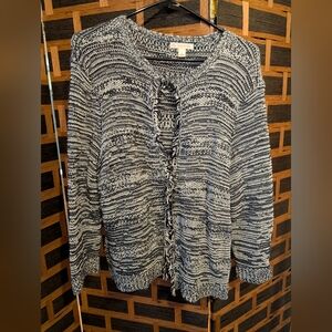 Navy and white lightweight jacket LG